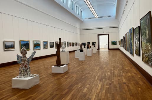 美術展の様子1