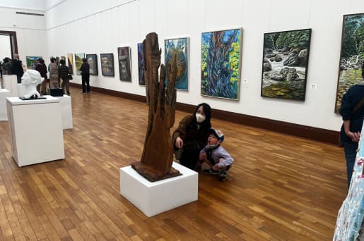 美術展の様子2